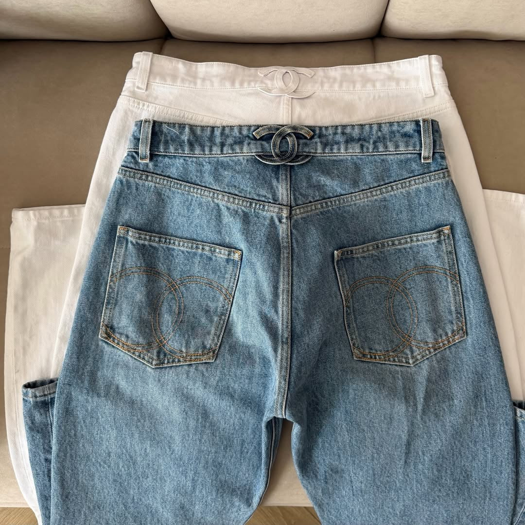 Luxury Logo Jeans