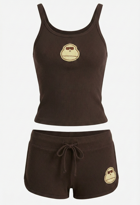 Monkey Top & Shorts Set